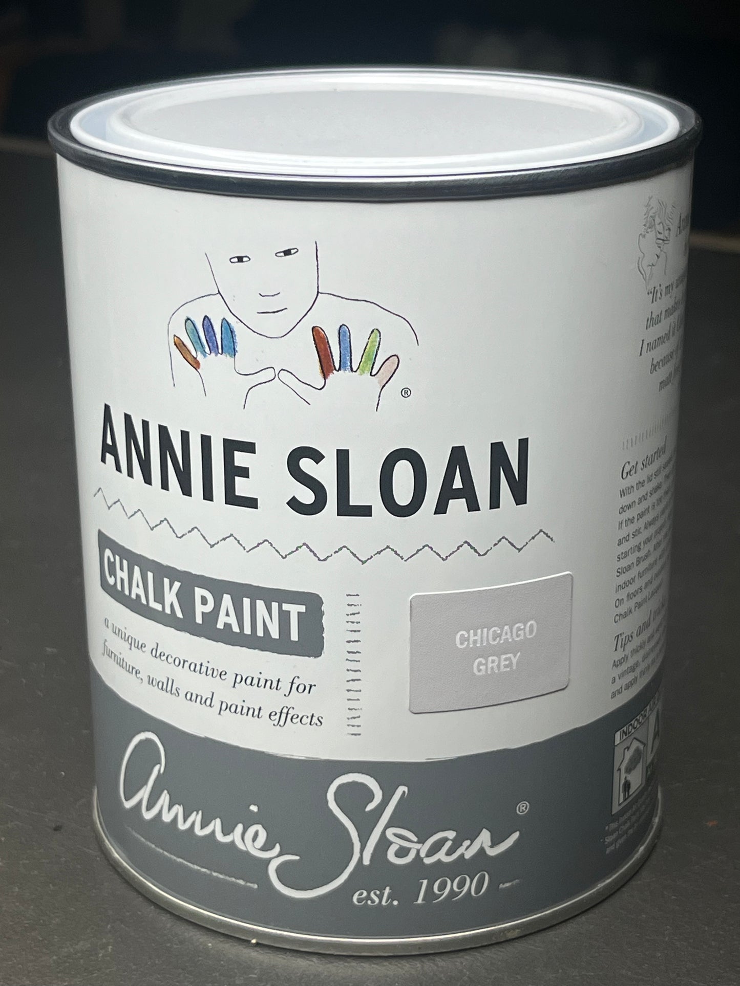 Chalk paint Chicago Grey 1 litre